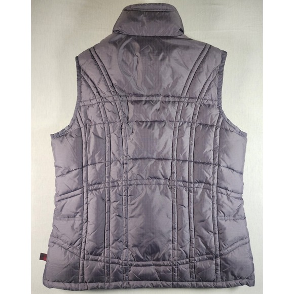 Vintage Style Woolrich Womens Small Amethyst Full Zip Puffer Vest Style 18508 - Picture 8 of 8